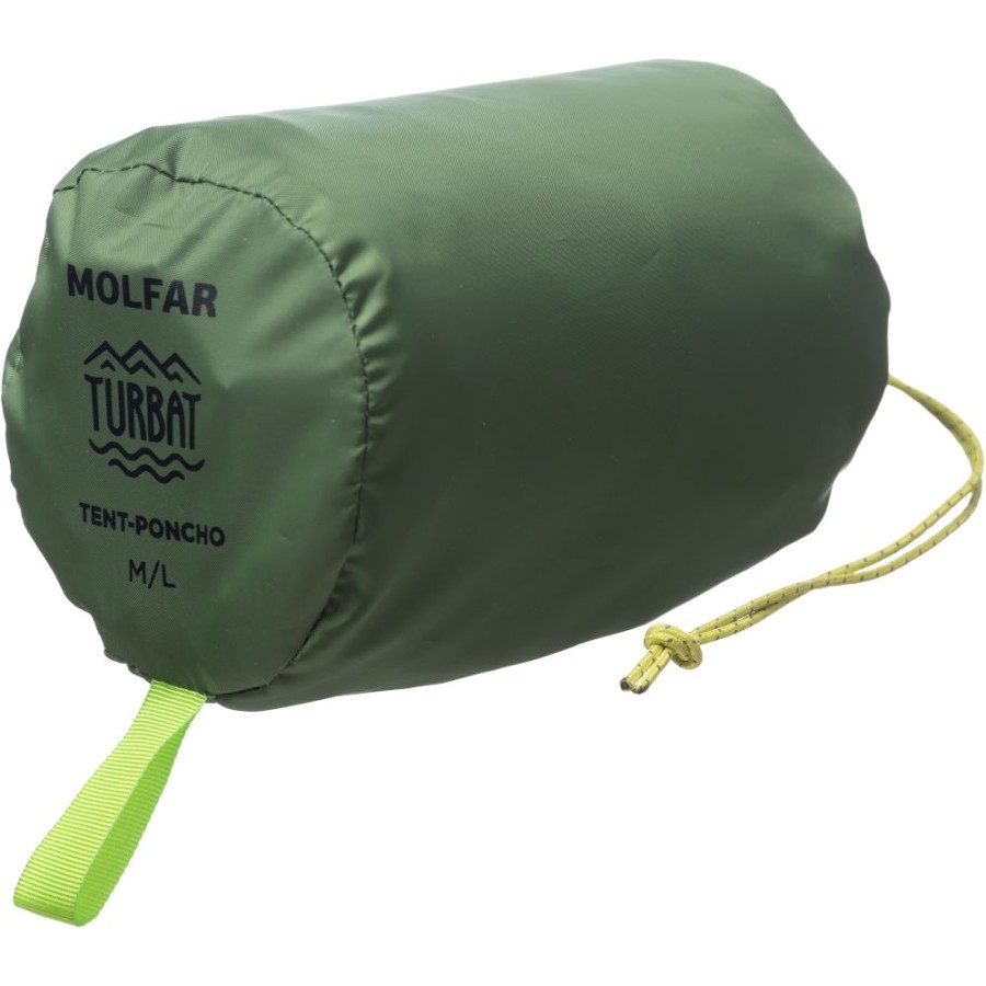Тент-пончо Turbat MOLFAR green - M/L