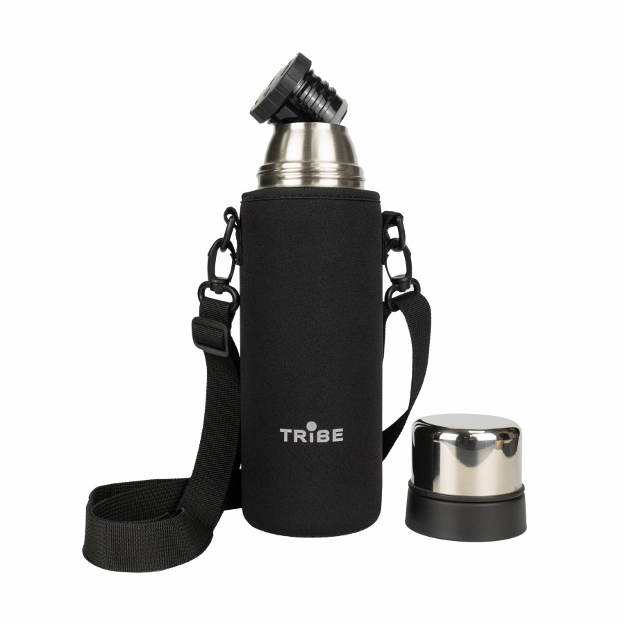 Чохол Tribe Neoprene Cover для експедиційного термоса 0,75 л T-DF-0009-black