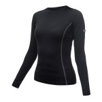 Термофутболка жіноча Sensor Merino Active LS black 11109024, SW11MA-black-XL
