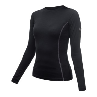 Термофутболка жіноча Sensor Merino Active LS black 11109024, SW11MA-black-XL