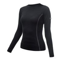 Термофутболка жіноча Sensor Merino Active LS black 11109024, SW11MA-black-L