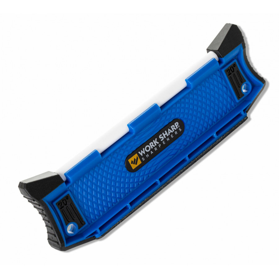 Точило Benchmade "20° Guided hone tool", кераміка+шкіра, 20 градусів