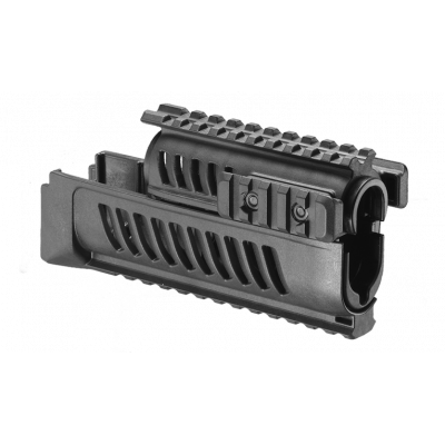 Цівка тактична FAB для AK 47/74, 4 планки, чорна