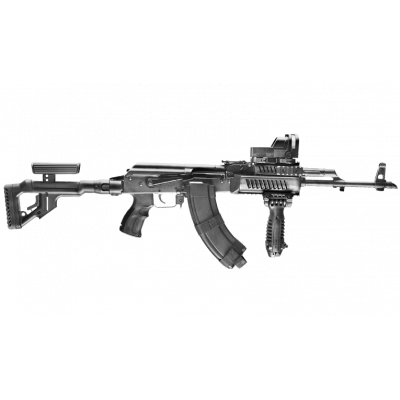 Цівка тактична FAB для AK 47/74, 4 планки, зелена