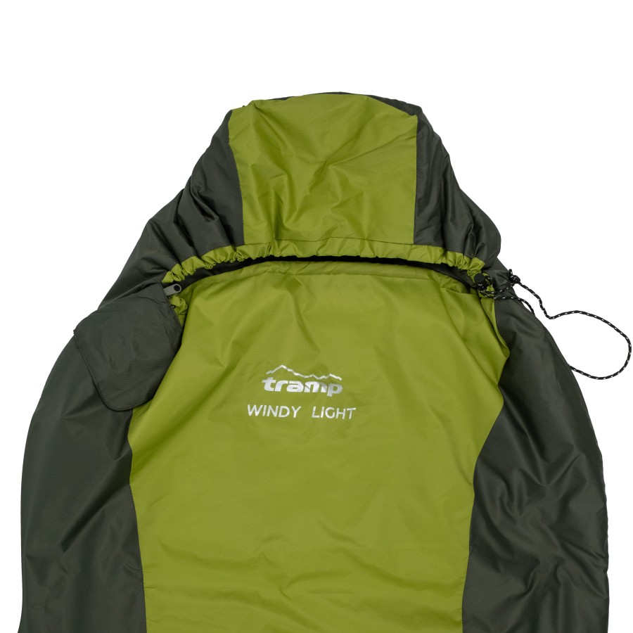 Спальний мішок Tramp Windy Light кокон лівий olive 220/80-55 UTRS-055