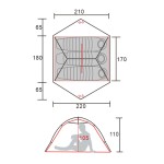Намет Tramp Aero 3 UTRT-003-grey