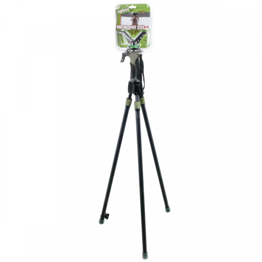 Підставка для стрільби FIERY DEER tripod trigger stick висота 90-160см