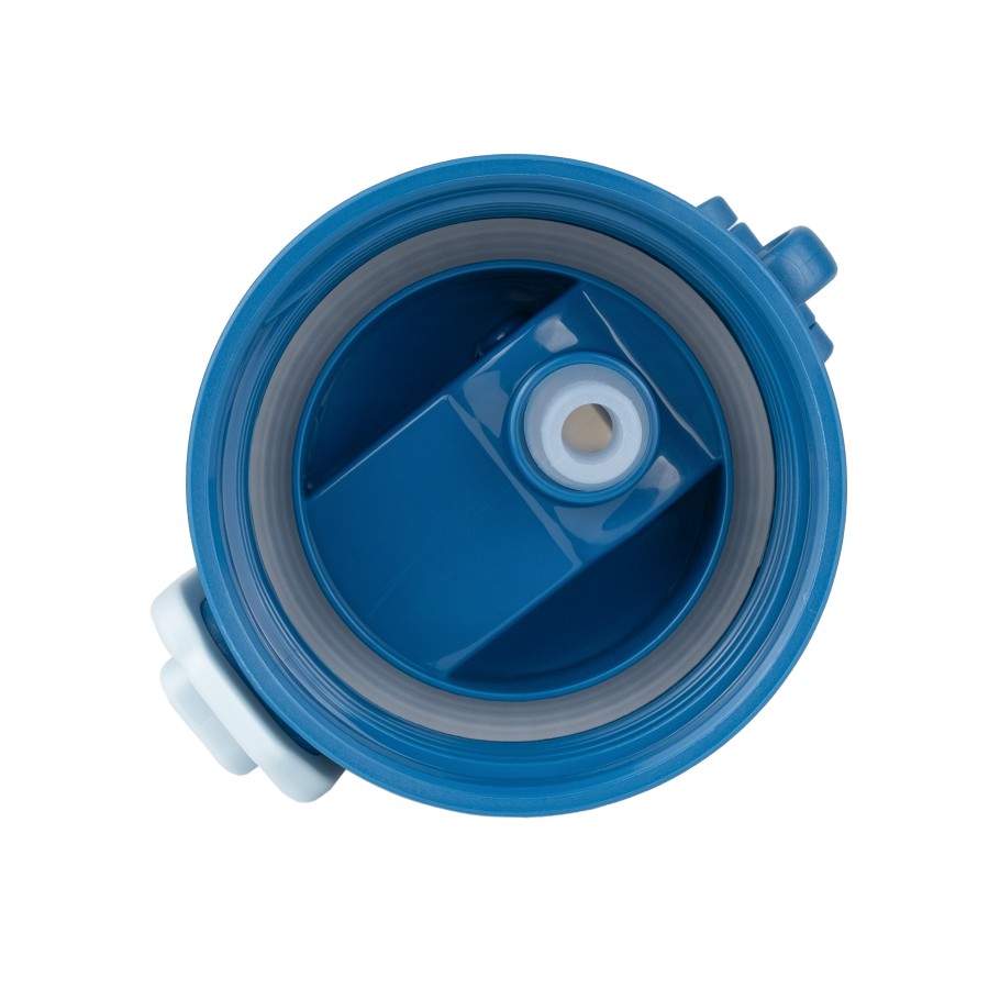 Кришка для термокружки Tribe Urban 0,6 л з трубочкою T-DZ-0024-blue
