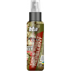 Репелент-спрей від комарах HTA MAXI DEET 100% TICK & INSECT REPELLENT 100 ml