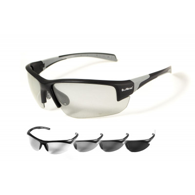 Фотохромні окуляри з поляризацією BluWater Samson-3 Polarized + Photochromic (gray), сірі