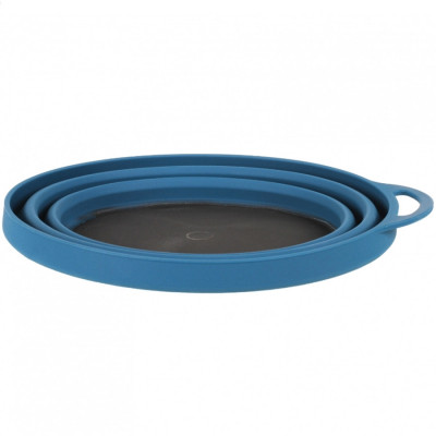 Lifeventure тарілка Silicone Ellipse Bowl navy blue