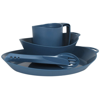 Lifeventure набір Ellipse Camping Tableware Set navy