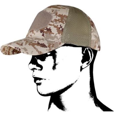 Кепка Camo Baseball Mesh Cap mtc