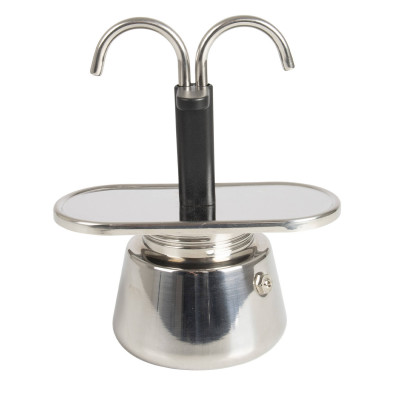 Кавоварка Bo-Camp Stainless Steel 2-cups Silver (2200545)