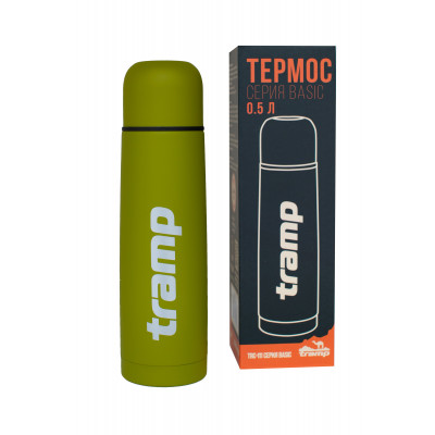 Термос Tramp Basic 0,5 л. Оливковий TRC-111-olive