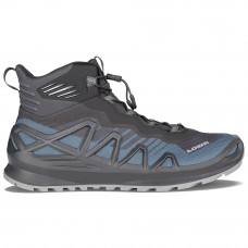 LOWA черевики Merger GTX MID steel blue-anthracite 47.0