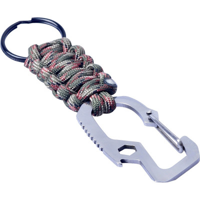 Munkees 6462 брелок Multi-Function Paracord khaki