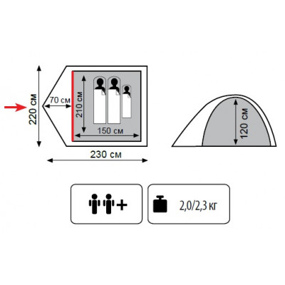 Намет Totem Tepee