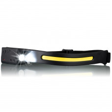 Ліхтар налобний National Geographic Iluminos Stripe 300 lm + 90 Lm USB Rechargeable (9082600)