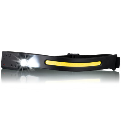 Ліхтар налобний National Geographic Iluminos Stripe 300 lm + 90 Lm USB Rechargeable (9082600)