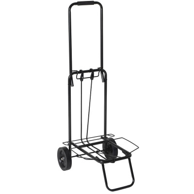 Візок господарський Bo-Camp Luggage Trolley Foldable 35 kg Black (5267281)