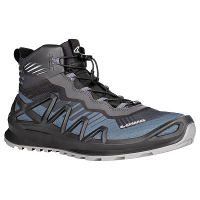 LOWA черевики Merger GTX MID steel blue-anthracite 44.0