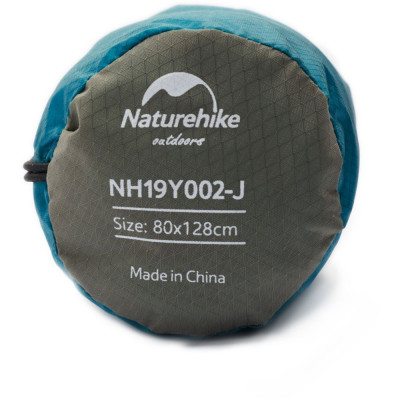 Рушник Naturehike MJ02 Ultralight NH19Y002-J, 128 см х 80 см, смарагдовий