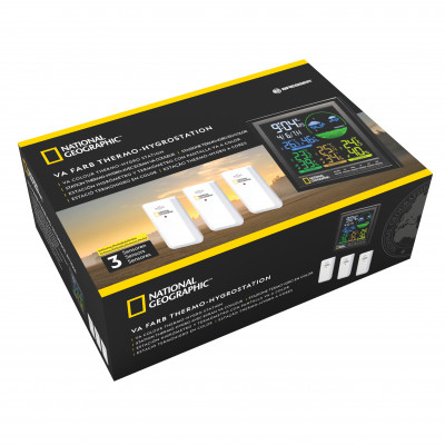 Метеостанція National Geographic VA Colour LCD 3 Sensors (9070700)