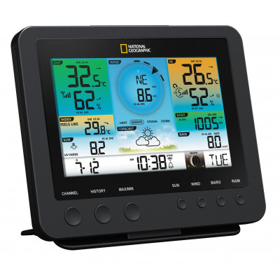 Метеостанція National Geographic WIFI Colour Weather Center 7-in-1 Sensor (9080600)