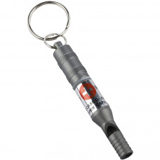 Munkees 3385 брелок-свисток Emergency Whistle grey