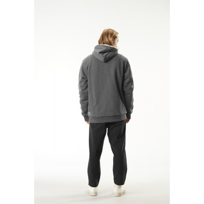 Picture Organic толстовка Yinni Plush Zip Hoody dark grey melange L