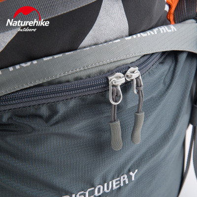 Рюкзак туристичний Naturehike Discovery NH70B070-B, 70 л + 5 л, блакитний