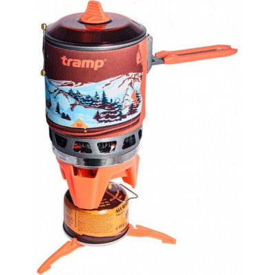 Система для приготування їжі Tramp 0,8л orange UTRG-049