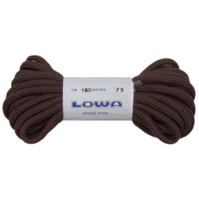 LOWA шнурки Zephyr 190 cm dark brown