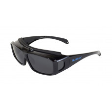 Окуляри поляризаційні BluWater Flip-IT Polarized (gray) чорні