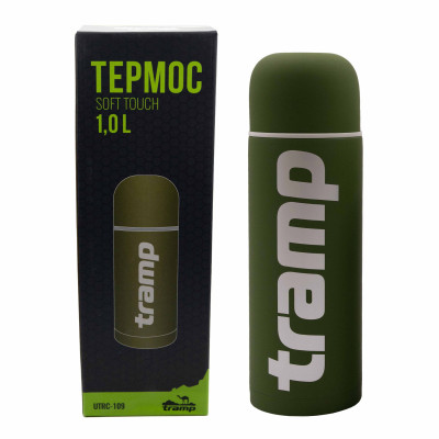 Термос TRAMP Soft Touch 1 л UTRC-109 Хакі