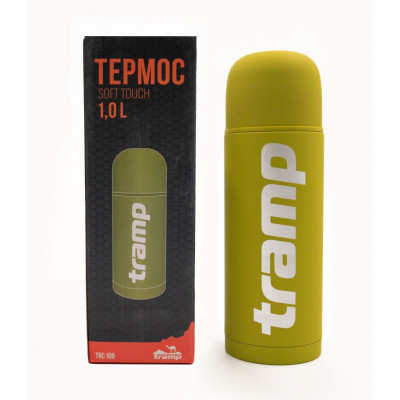 Термос Tramp Soft Touch 1 л жовтий