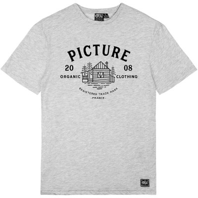 Picture Organic футболка Brady grey melange XXL