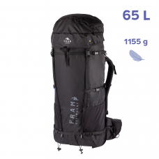 Рюкзак Lukla 65L L чорний