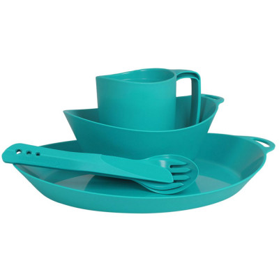 Lifeventure набір Ellipse Camping Tableware Set teal