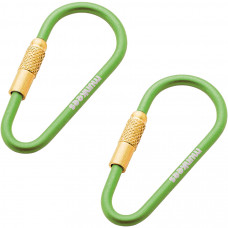 Munkees 3201 карабіни Mini Link 3 mm x 48 mm 2-Pack grass green