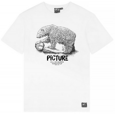 Picture Organic футболка Bear D-S white XXL