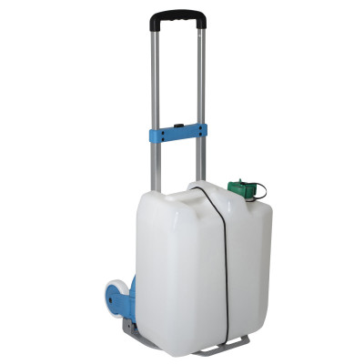 Візок господарський Bo-Camp Trolley Foldable 75 kg Silver/Blue (5267283)