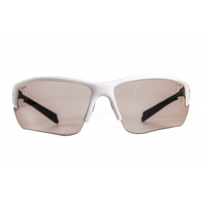 Окуляри фотохромні (захисні) Global Vision Hercules-7 White Photochromic (clear), фотохромні прозорі в білій оправі