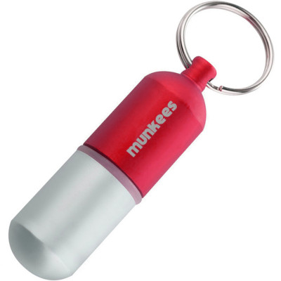 Munkees 3627 брелок Waterproof Capsule Large red