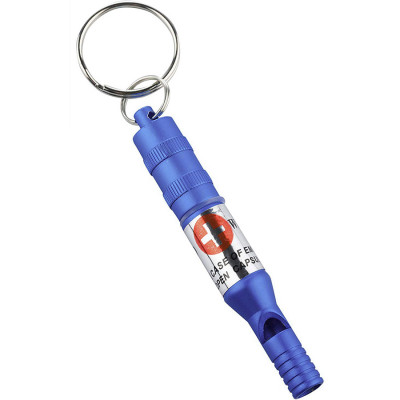 Munkees 3385 брелок-свисток Emergency Whistle dark blue