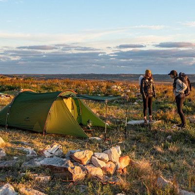 Намет-тонель двомісний Naturehike NH20ZP006, темно-зелений