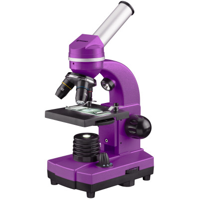 Мікроскоп Bresser Biolux SEL 40x-1600x Purple з адаптером для смартфона (8855600TJ5000)