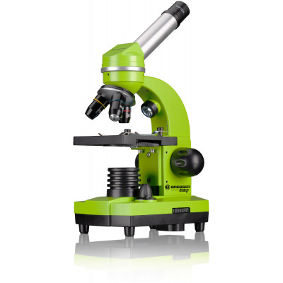 Мікроскоп Bresser Biolux SEL 40x-1600x Green з адаптером для смартфона (8855600B4K000)