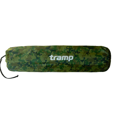 Килимок самонадувний Tramp з можливістю зістібання camo 185х65х5 UTRI-007